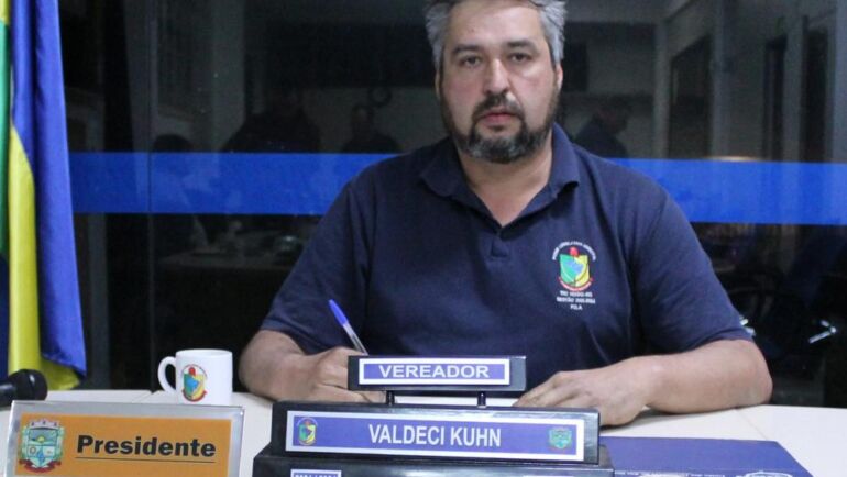 Valdeci Kuhn Presidente da Câmara de Vereadores de Tio Hugo avalia ano de trabalho
