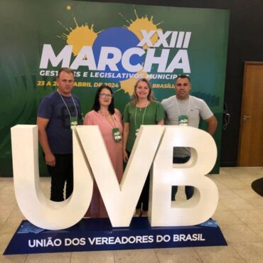 Vereadores de Tio Hugo cumprem agenda e participam de evento em Brasília-DF
