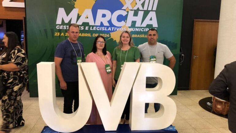 Vereadores de Tio Hugo cumprem agenda e participam de evento em Brasília-DF