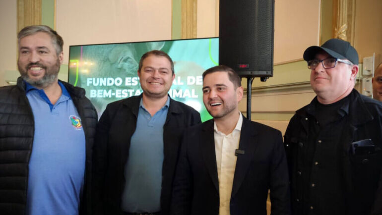 Lideranças de Tio Hugo participam de evento estadual sobre bem-estar animal