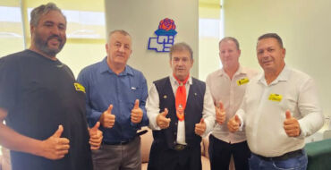 Comitiva de Tio Hugo garante recursos com deputado Pompeo de Mattos