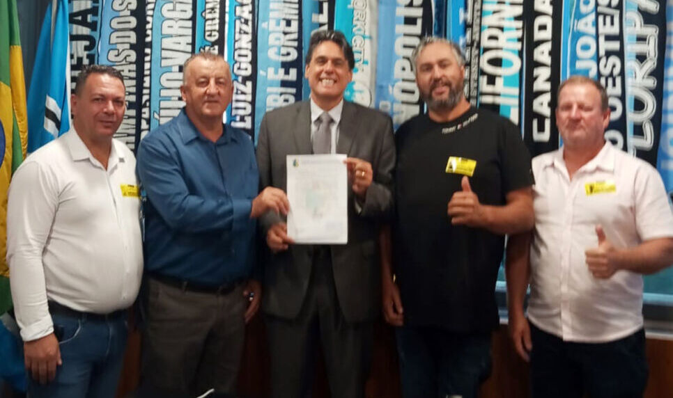 Vereadores de Tio Hugo protocolam pedidos de recursos no gabinete do deputado Danrlei de Deus