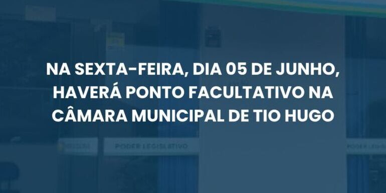 Aviso de ponto facultativo
